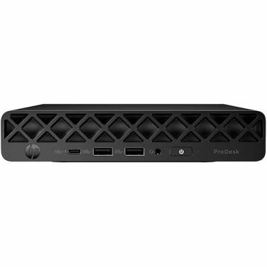 Imagem de HP Computador Desktop ProDesk 4 G1i - Intel Core Ultra 7 265T - Tecnologia vPro - 16 GB - SSD de 256 GB - Mini PC - Jack Black - Chip Intel Q870 - Windows 11 Pro - Intel DDR5 SDRAM - Teclado Inglês