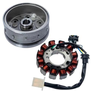 Imagem de Kit Magneto E Estator Titan150 2009 A 2010 Es Esd