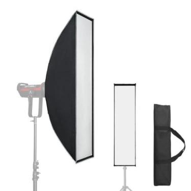 Imagem de Softbox Strip Retangular Rzd-30X120Cm Bowens Montagem Rápida - World V