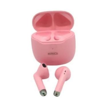 Imagem de Fone Kaidi Tws Bluetooth Tws, Duplo Case Transporte E Carga, Rosa
