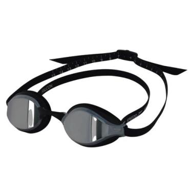 Imagem de Óculos de Natação Speedo Falcon Mr Tiras Duplas, U, Preto