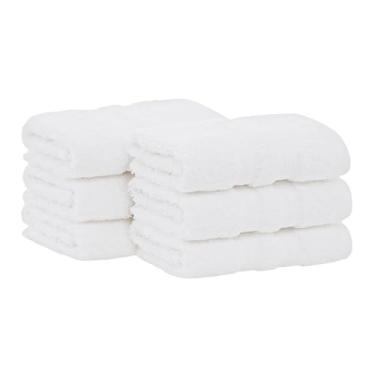 Imagem de Kit 6 peças Toalha Lavabo Buddemeyer Algodão Egípcio Branco