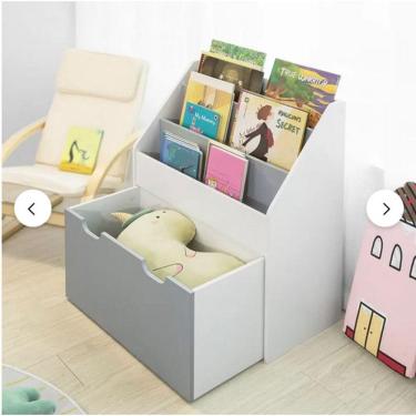 Imagem de Livreiro Com Gaveta Amsterdã 100% Mdf