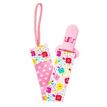 Imagem de Prendedor de Chupeta Estampado Pietra Baby, Florzinha