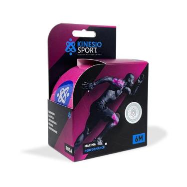 Imagem de Bandagem Elástica Adesiva KinesioSport 5.0cm x 6m Rosa