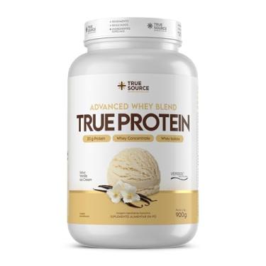 Imagem de True Protein 900 g – True Source | Blend Avançado com Whey, Colágeno e VERISOL® | Alta Performance & Nutrição (900g, Vanilla Ice Cream)