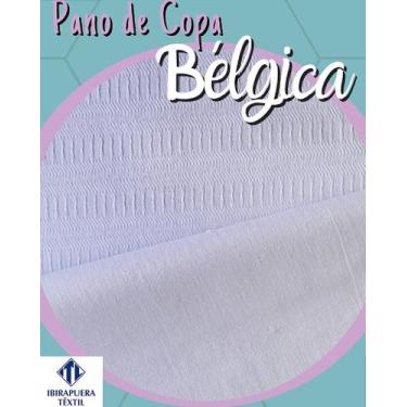 Imagem de Pano de Copa Luxo Bélgica Sem Bainha com Faixa para Pintar ou Bordar 5