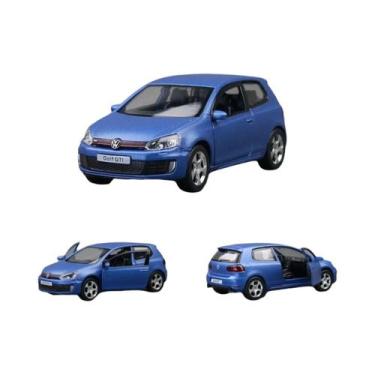 Imagem de Carro De Brinquedo Modelo Volkswagen Golf GTI RMZ CiTY De Metal Fundid