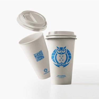 Imagem de Copo com Tampa Livro da Sabedoria - Mensagem das 5