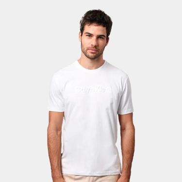 Imagem de Camiseta Calvin Klein Embossed Masculino-Masculino