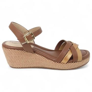 Imagem de Sandália Anabela Casual Modare 7216.102 - Avelã - 35