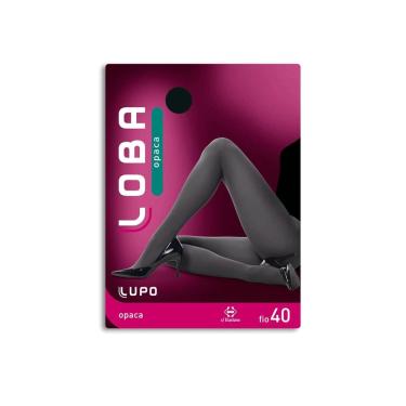 Imagem de Meiacalça Opaca Loba Lupo 5830 Fio 40 Tamanho EG Cor Preta