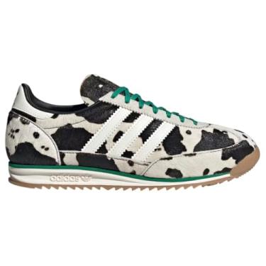 Imagem de adidas Originals SL 72 Tênis feminino, Estampa de vaca preto e branco, 35