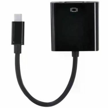 Imagem de ADAPTADOR USB TIPO C X VGA FEMEA FULL HD 1080P 20CM - ACHDMI-20, Vinik, 31459