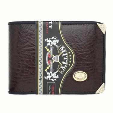 Imagem de Carteira Mitty Em Couro  Café   - M1