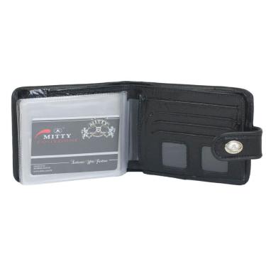Imagem de Carteira Mitty Em Couro  Preta  - M2F