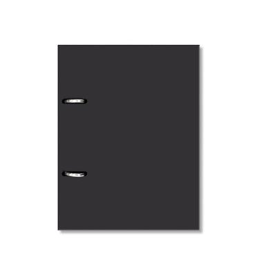 Imagem de Caderno Argolado P Liso Preto