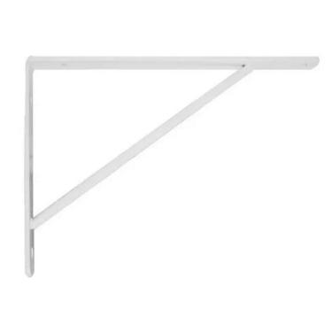 Imagem de Suporte Para Prateleira Mão Francesa Branco 20cm Overtime