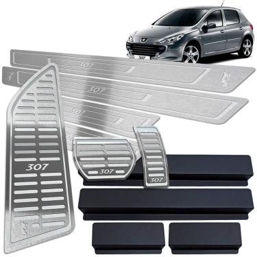 Imagem de Soleira Pedaleira Descanso Peugeot 307 2001 2012 Automático