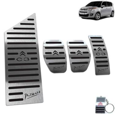 Imagem de Pedaleira + Descanso Citroen C3 Picasso Manual Preto