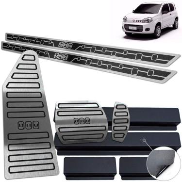 Imagem de Descanso Pedaleira Auto Soleira Uno 2013 A 2020 2 Portas Pre