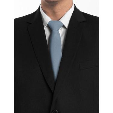 Imagem de Azul serenity oxford - gravata para congresso e casamentos - Dmais Gra