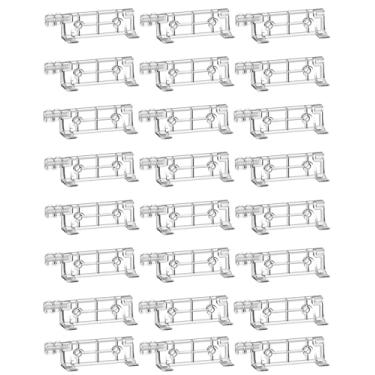 Imagem de MyKEEPOW Car Wall Mount Compatible with Lego Speed Champion Series, Wall Bracket Compatible with Lego Speed of Champions with a Base for The Pilot, Clear,24 PCS