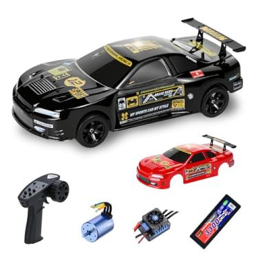 Imagem de FullfunRC WYVERN 1/10 Scale 4WD RTR High-Speed RC Car for Adults - 50+ MPH Brushless Electric Touring Car with LiPo, 2.4G Remote - Ready for Racing & Drifting