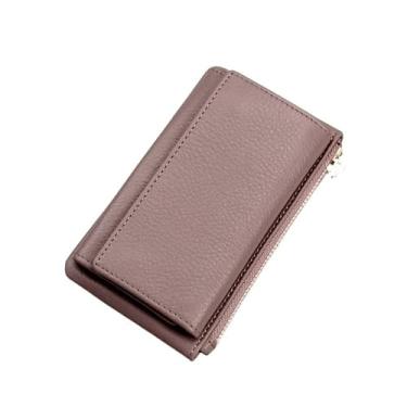 Imagem de Porta-chaves feminino multifuncional com zíper porta-cartões carteira tudo em 2 em 1, D, 13x8x2.5(cm)