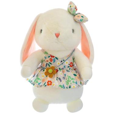 Imagem de Coelho de Pelúcia de 22 cm Lavável, Coleção Páscoa, DiSiMi