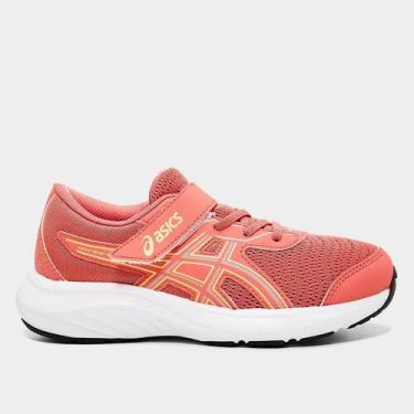 Imagem de Tênis Infantil Asics Contend 9 Ps, Rosa, 31