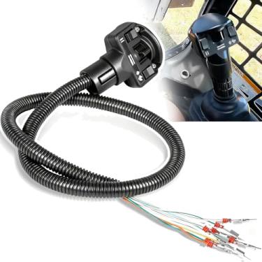 Imagem de 6680418 Peça de substituição do joystick de quatro interruptores auxiliar direito para carregadores Bobcat 751 753 763 773 863 864 S130 S150 S160 S175 S185 S205 S220 S300 S3300 T140 T180 T190 T200