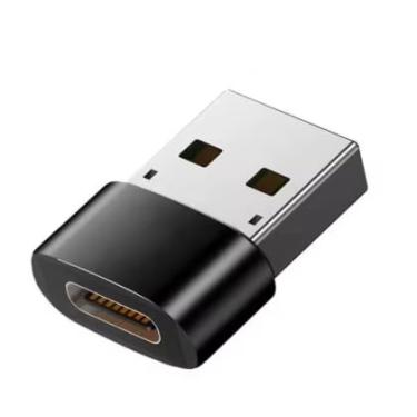 Imagem de Adaptador Usb A Macho x Tipo C Fêmea - OTG