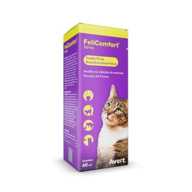 Imagem de FeliComfort Spray Gatos Feromônio BemEstar 60 ml - Avert