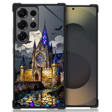 Imagem de ZHEGAILIAN Capa compatível com Samsung Galaxy S24 Ultra, moldura de TPU macia reforçada nos cantos, proteção à prova de choque, compatível com Samsung Galaxy S24 Ultra, capa para homens/mulheres