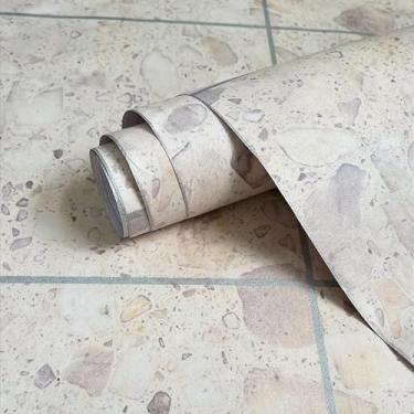 Imagem de Piso Vinilico Autocolante, Adesivo para Piso, Vinilico Autocolante 10mx61cm Proprio para Chão Quarto, Cozinha, Sala, Banheiro(P8 Terrazzo)