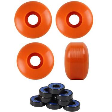 Imagem de Rodas de skate TGM Skateboards ABEC 7 Bearings 52mm Orange