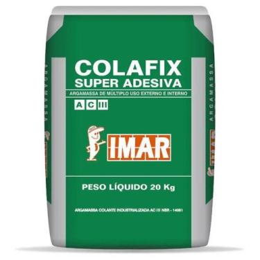 Imagem de Argamassa Colafix Super Adesiva AC-3 20 kilos Cinza - PAC16PL - IMAR -