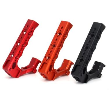 Imagem de SZJELEN Alça superior universal com alça NATO de liberação rápida com trilho NATO para gaiola de câmera DSLR, com 3 adaptadores de sapata fria para montar a câmera DSLR com microfone/luz LED/monitor