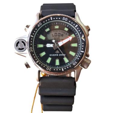 Imagem de Relógio Masculino de Mergulho Premium Aqualand Analógico Digital 100M 