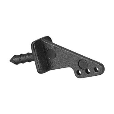 Imagem de Generic Control Horn, 13x9mm Nylon Horns with 3 Holes 0.8mm for RC Airplane Parts Black 10pcs