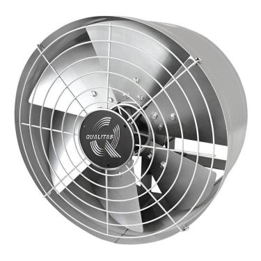 Imagem de Exaustor Axial 30cm Qualitas Bivolt Eq300m4 Alta Temperatura 110v/220v