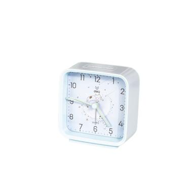 Imagem de Despertador quadrado analógico para crianças e estudantes