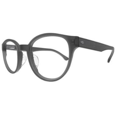 Imagem de Armação De Óculos Hb 0466 10104660701010 Cinza Fosco-Masculino
