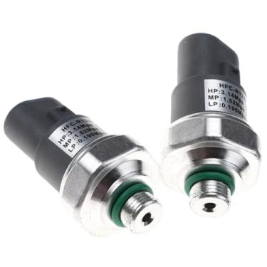 Imagem de Sensor de pressão do ar condicionado compatível com Accord 2003-2005, Insight 2000-2001 e Odyssey 1999-2005. Sensor de pressão do ar condicionado automotivo 8864560030 (2 unidades).
