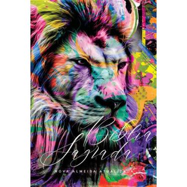 Imagem de Bíblia Naa Leão Colorido - Nova Almeida Atualizada - MAQUINARIA STUDIO