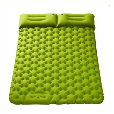 Imagem de Colchão Inflável Casal Dobrável Acampamento 196cm*125cm - Pratiarejo