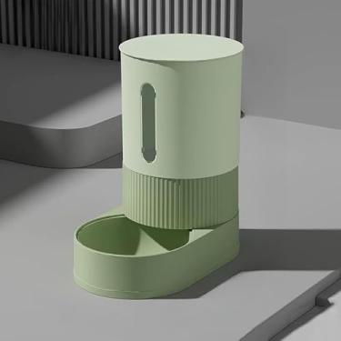 Imagem de Comedouro Automático 2.4L p/Gatos e Cães – Grande Capacidade, Limpeza Fácil(VERDE)