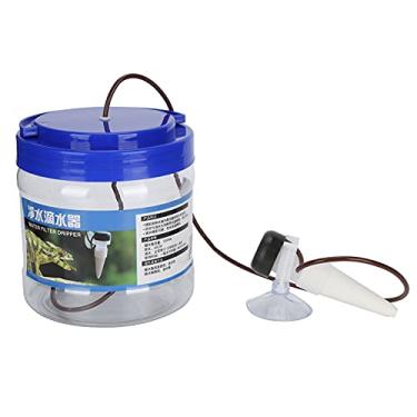 Imagem de Luqeeg Dispositivo de Irrigação de Plantas Eficientes Com Gotejador de água para Lagartixas/lagartos/camaleões Ferramenta Umidificadora para Tanque de Répteis de Plástico Conforme Imagem Mostrada
