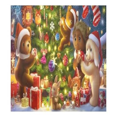 Imagem de SEHANY Capa magnética para lava-louças de árvore de Natal, adesivos magnéticos para decoração de Natal antiarranhões para painel de geladeira e lava-louças, decoração de Natal de cozinha doméstica 58